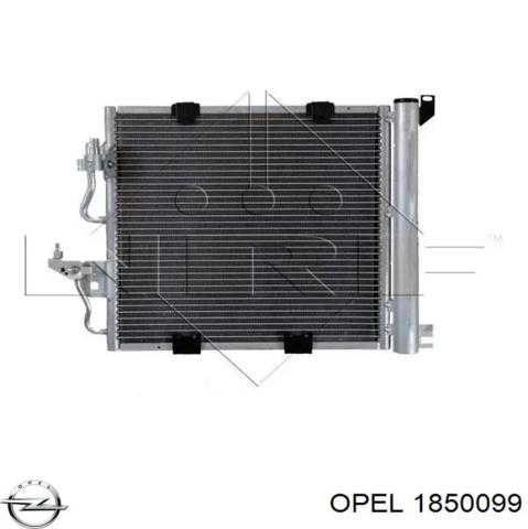 Конденсатор системи охолодження системи 1850099 OPEL