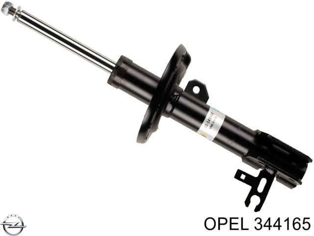 Амортизатор передньої підвіски, лівий 344165 OPEL
