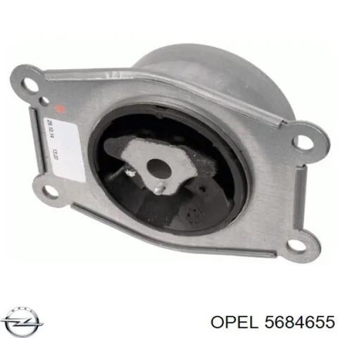Подушка (опора) двигуна, ліва 5684655 OPEL