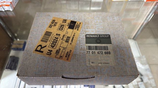 Клапана і штовхачі 7701472669 RENAULT
