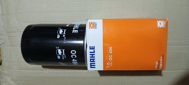 Фільтр масляний грубої очистки (повнопотоковий ф.) OC486 MAHLE