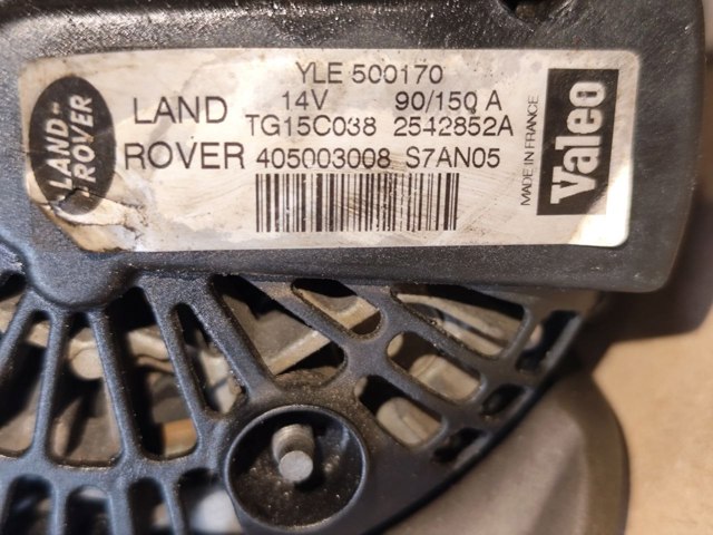 Авто генератор YLE500170 LAND ROVER