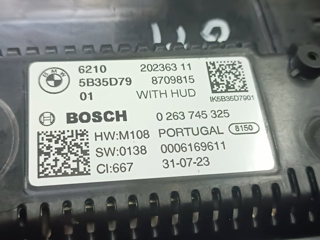 Щиток приладів (комбінація) 62105B35D79 BMW