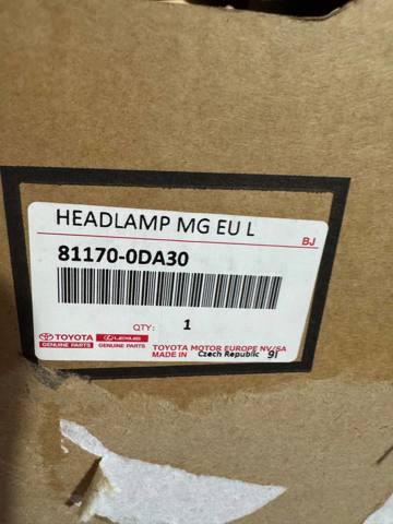 Фара Тойота Яріс