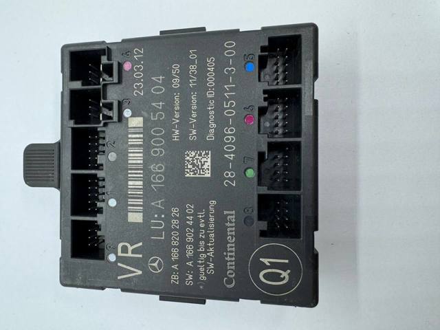 Блок комфорту передніх дверей A1669005404 MERCEDES