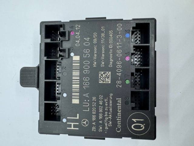 Блок комфорту задніх дверей A1669005604 MERCEDES