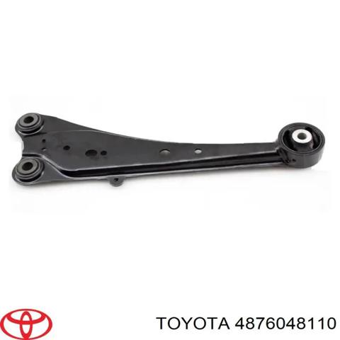Важіль/тяга задньої підвіски подовжній нижній, правий 4876048110 TOYOTA