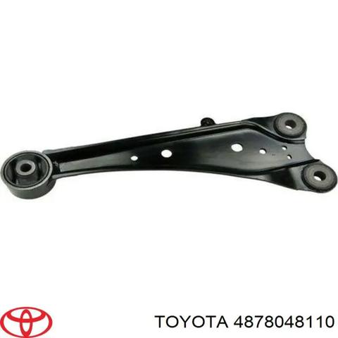 Важіль/тяга задньої підвіски подовжній нижній, лівий 4878048110 TOYOTA