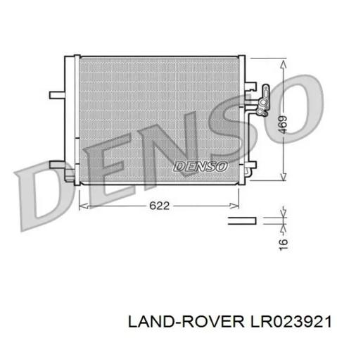 Радіатор кондиціонера LR023921 LAND ROVER