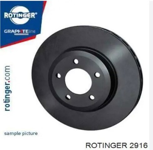 Гальмо дискове переднє 2916 ROTINGER