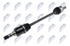 Піввісь перед л/п 27/25 l=825mm subaru legacy/outback awd 15- NPWSB027