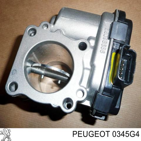 Дросільна заслінка в зборі 0345G4 PEUGEOT