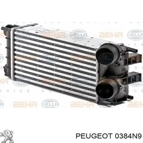 Система охолодження наддувочного повітря 0384N9 PEUGEOT
