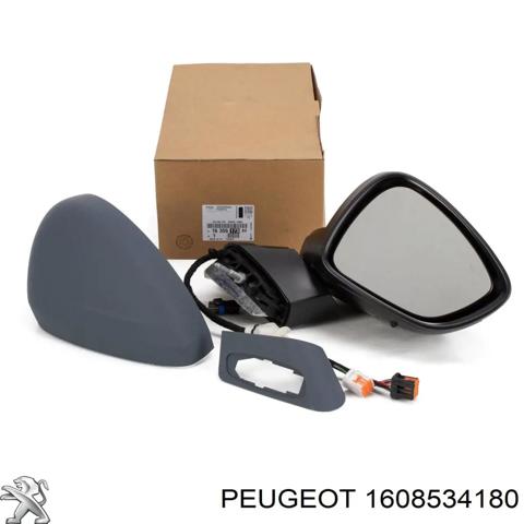 Праве дзеркало заднього виду 1608534180 PEUGEOT
