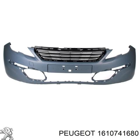 Бампер передній в зборі 1610741680 PEUGEOT