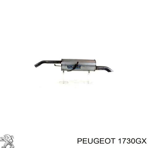 Глушилка задня 1730GX PEUGEOT