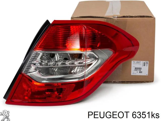 Ліхтар задній правий, зовнішній 6351KS PEUGEOT