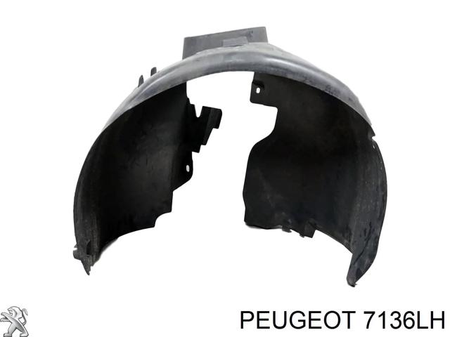 Подкрильнікі переднього крила, правий 7136LH PEUGEOT
