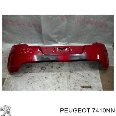 Кожух бампера заднього 7410NN PEUGEOT