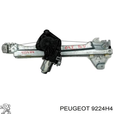 Механізм склопідйомника двері задньої, правої 9224H4 PEUGEOT