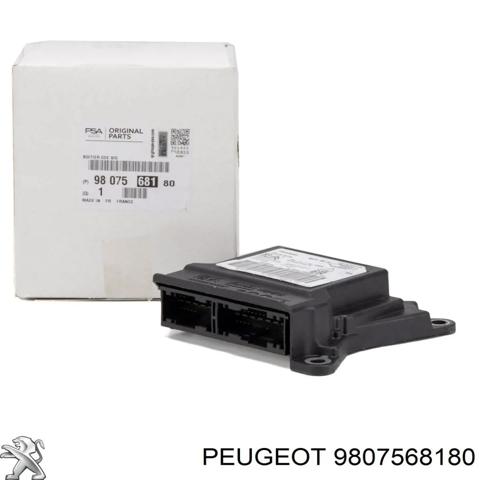 Модуль-процесор управління подушки безпеки 9807568180 PEUGEOT