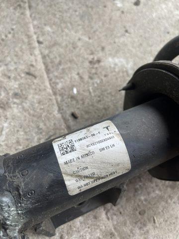 Амортизатор передньої підвіски, лівий 118836300F TESLA