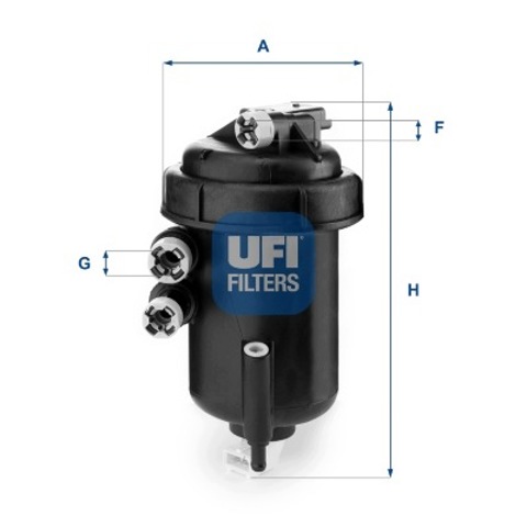 Корпус паливного фільтра 1345983080 FIAT
