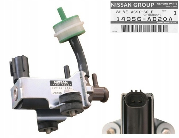 Перетворювач тиску (соленоїд) наддуву / EGR 14956AD20A NISSAN