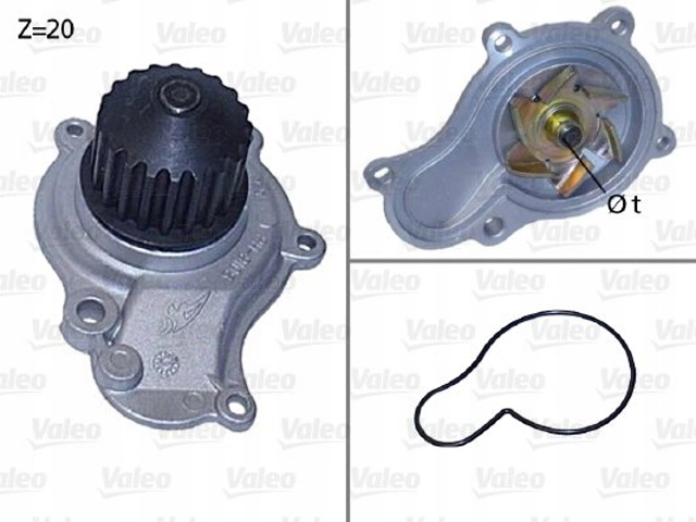 Насос системи охолодження 506605 VALEO