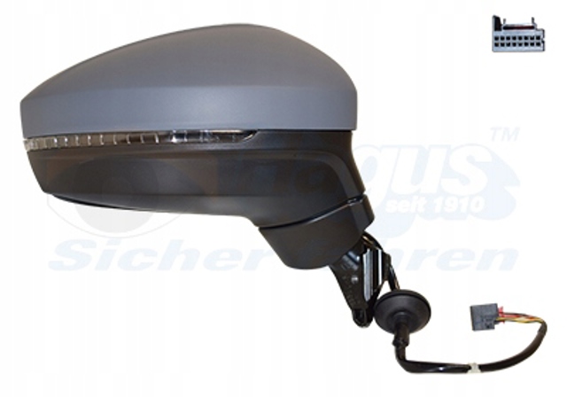 Праве бокове дзеркало 5NB8575089B9 VAG