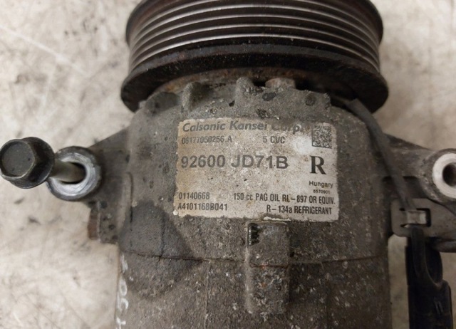 Компресор кондиціонера 92600JD71B NISSAN