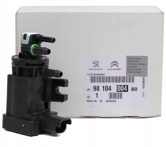 Перетворювач тиску (соленоїд) наддуву / EGR 9810400480 PEUGEOT