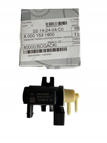 Клапан соленоїд регулювання заслонки EGR A0101531328 MERCEDES