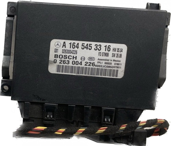 Модуль (блок ЕБУ) управління парктроніком A1645453316 MERCEDES