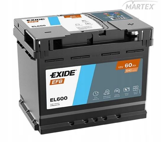 Акумулятор автомобільний EL600 EXIDE
