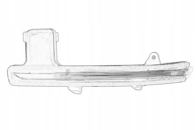 Покажчик повороту дзеркала, лівий KB7W69182 MAZDA