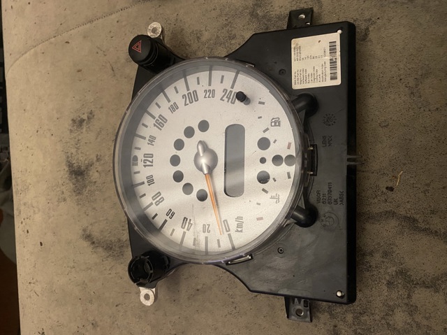 Блок шкали спідометра 62116918353 BMW