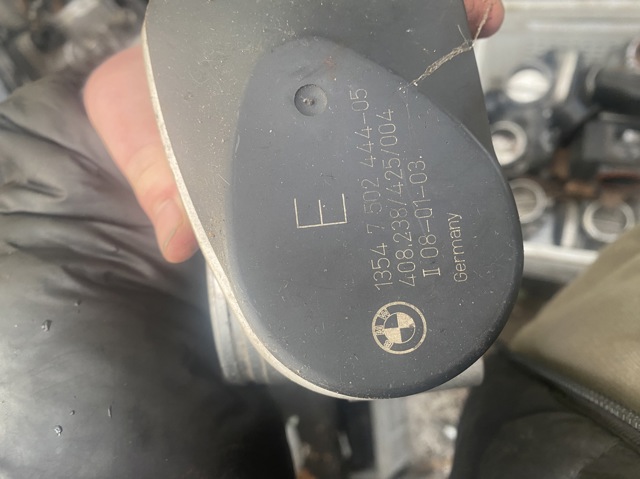 Дросільна заслінка в зборі 7502444 BMW