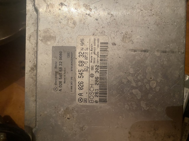 Комп'ютер двигуна A0265456832 MERCEDES