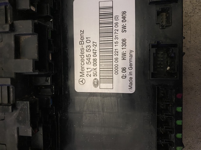 Блок управління сигналами SAM A2115455301 MERCEDES
