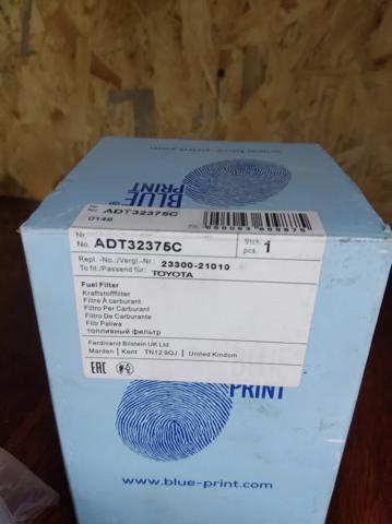 Фільтр паливний ADT32375C BLUE PRINT