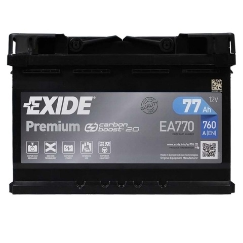 Акумуляторна батарея, АКБ EA770 EXIDE