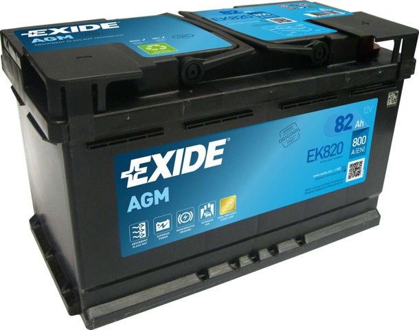 Акумулятор автомобільний EK820 EXIDE