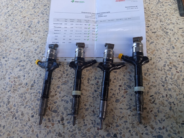 Форсунки електромагнітні 236700G010 TOYOTA