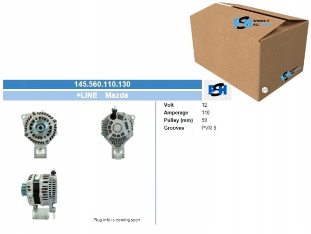 Генератор bv psh 145.560.110.130