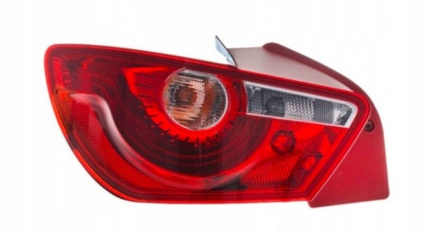 Ліхтар задній у зборі valeo лівий для seat ibiza 3d з лампами