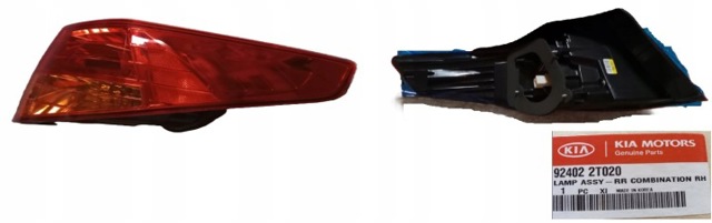 Ліхтар задній правий, зовнішній 924022T020 HYUNDAI