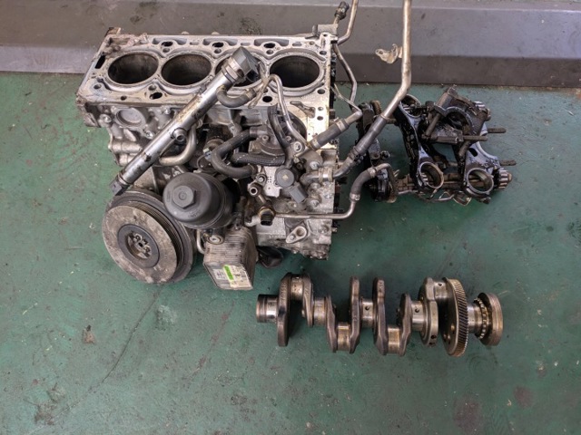 Мотор в зборі Mercedes A