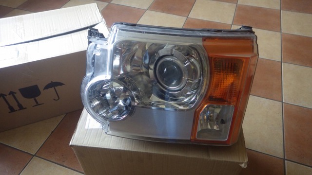 Основна фара в зборі ліва Land Rover Discovery III