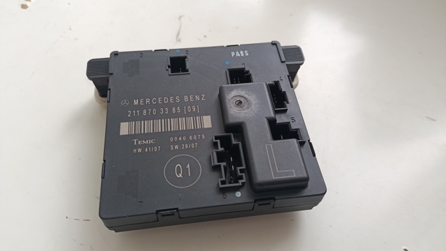Блок управління комфорту 2118703385 MERCEDES